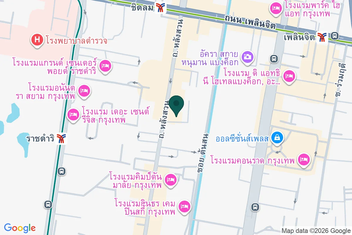 แผนที่ตำแหน่งThe Speakeasy