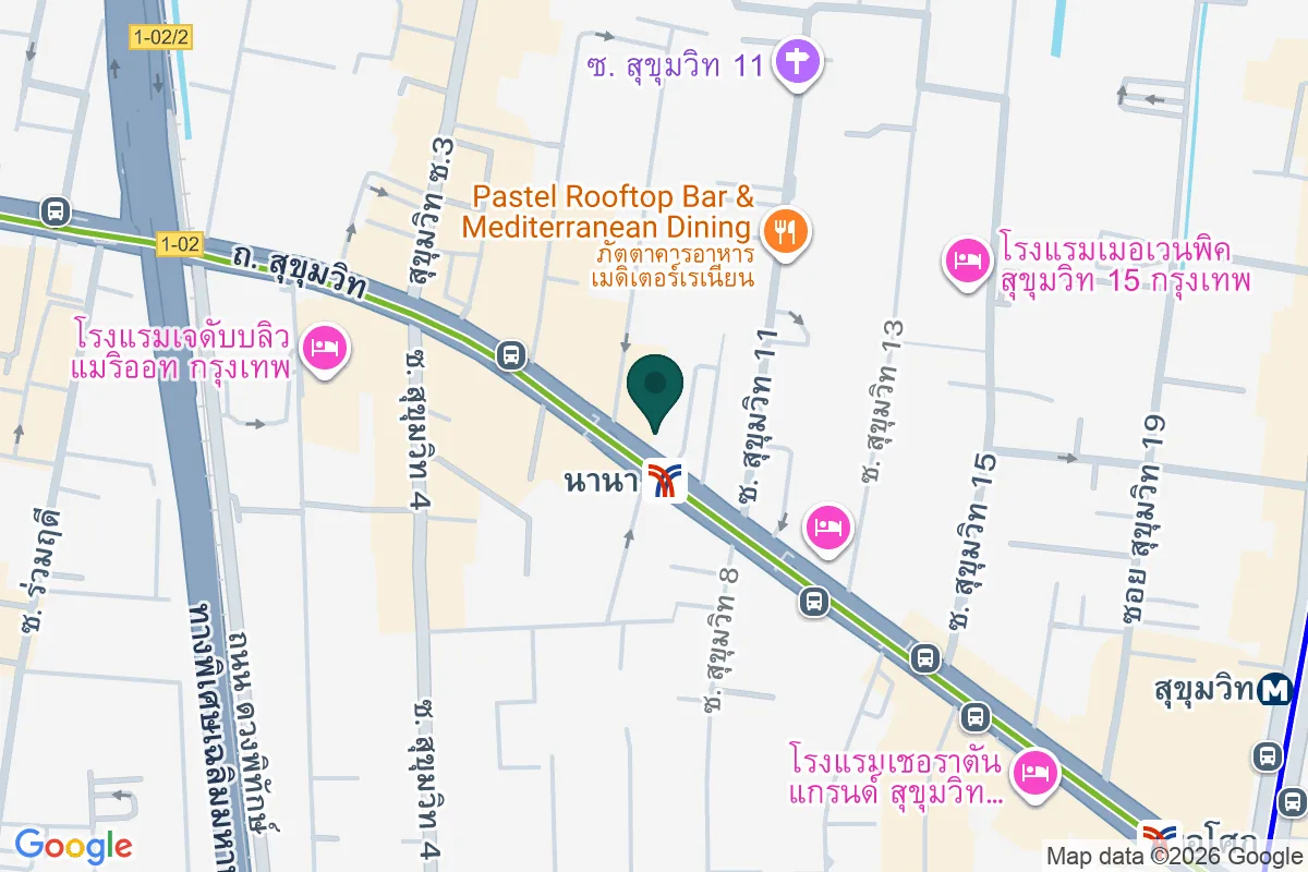 แผนที่ตำแหน่งCPS Coffee Nana JLK Tower