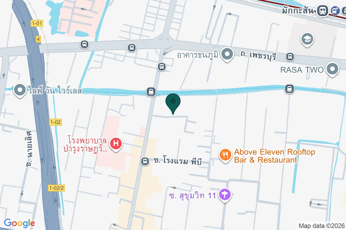 แผนที่ตำแหน่งTower Park Condo