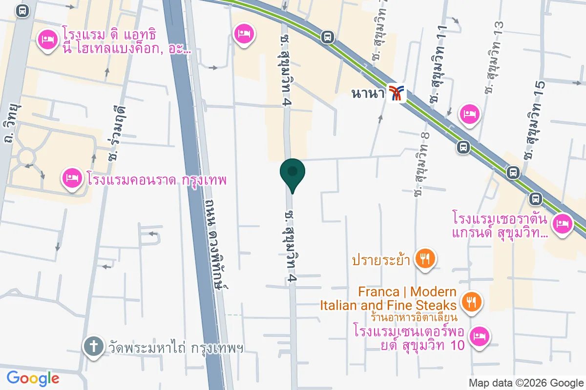 แผนที่ตำแหน่งดาวินคาเฟ่แอนด์บาร์