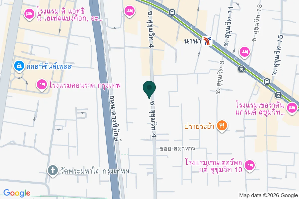 แผนที่ตำแหน่งL-Seven Café (Sukhumvit Soi 4)