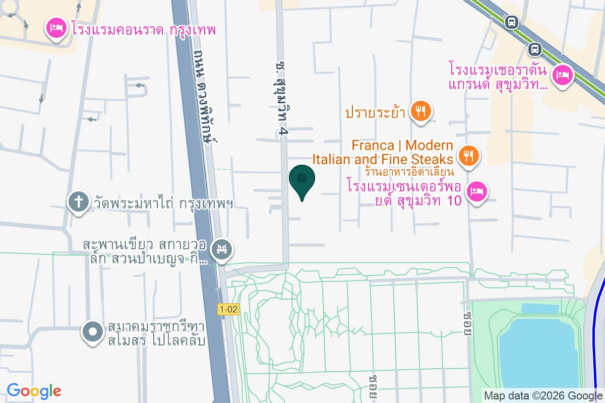 แผนที่ตำแหน่งคริสตัลการ์เด้น คอนโด